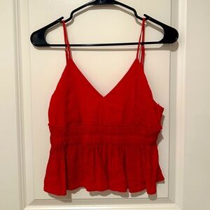 Bright red Women's tank!